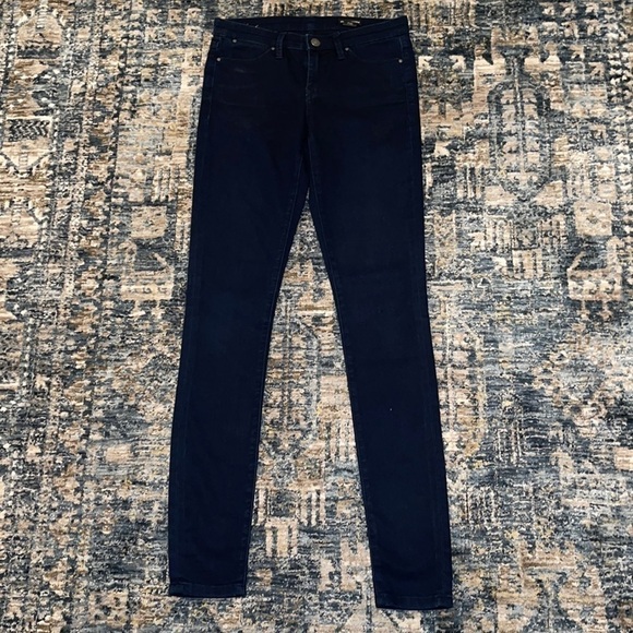 Club Monaco Low rise Blue Skinny Jeans Sz. 26 - Picture 1 of 15